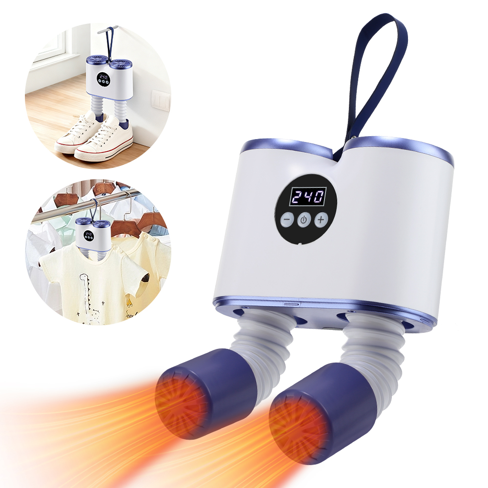 Smart Home Ventilation - Taşınabilir Ayakkabı Kurutucu, Fanlı Sıcak Hava