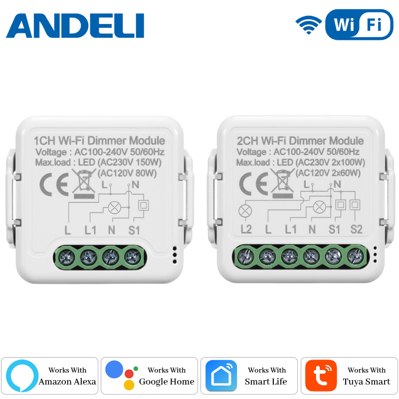 Smart Home Wiz - DIY Wifi Akıllı Dimmer Anahtar Modülü