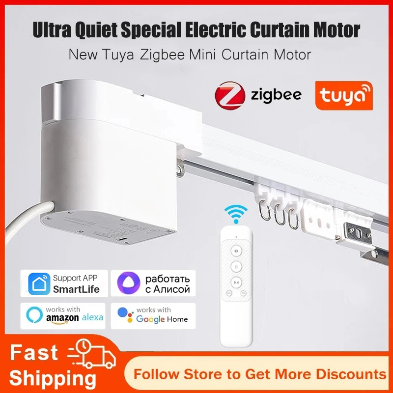 Smart Curtain Robot - Tuya Zigbee Mini Akıllı Perde Motoru