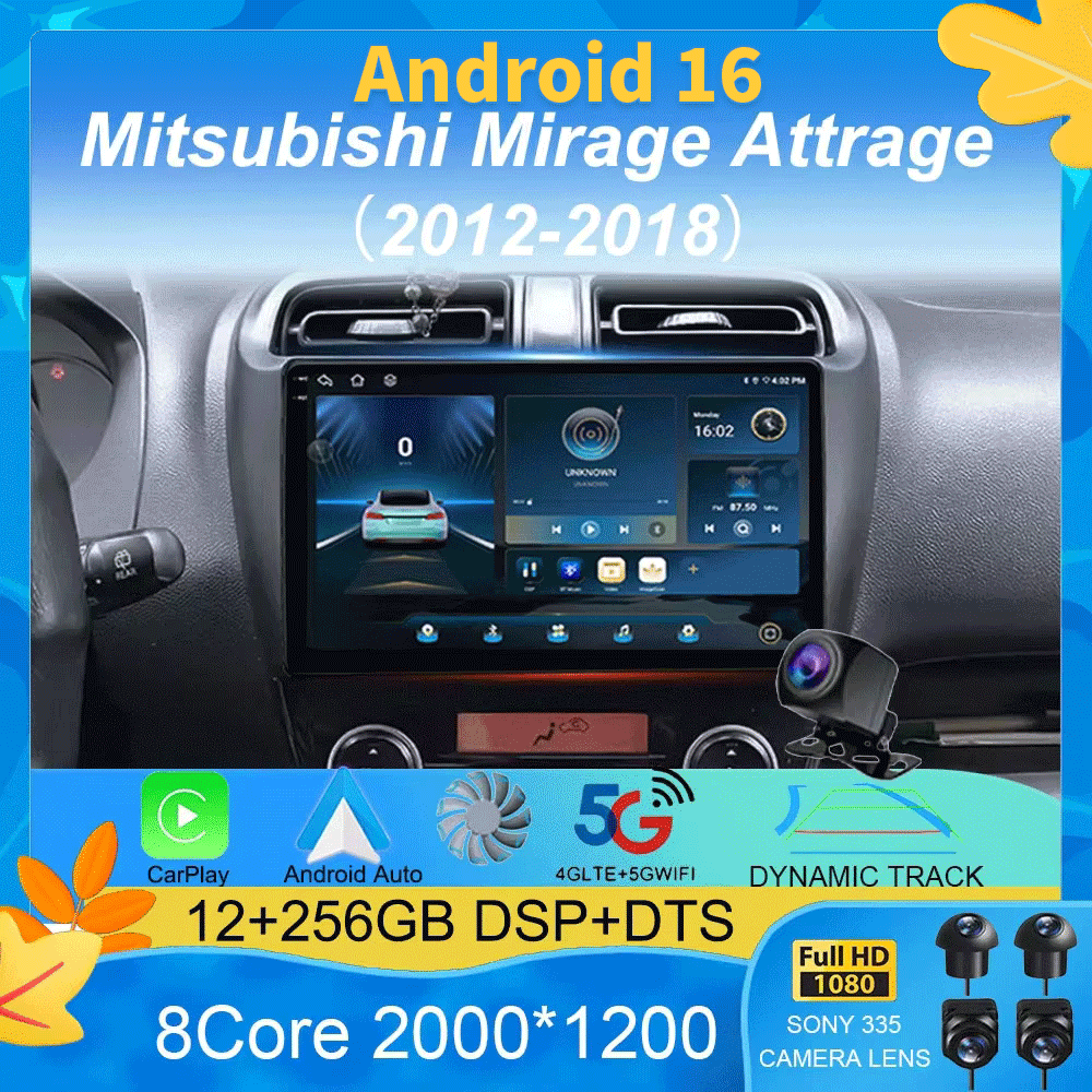 Smart Home Orvibo - Mitsubishi Mirage Attrage 2012-2018 Space Star