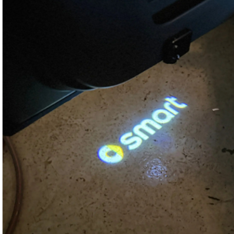 Smart Home Logo - 2 adet araba kapı amblemi projektör