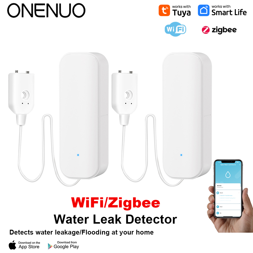 Smart Home Full System - WiFi/Zigbee Su Sensörü Tuya Kaçak Alarmı