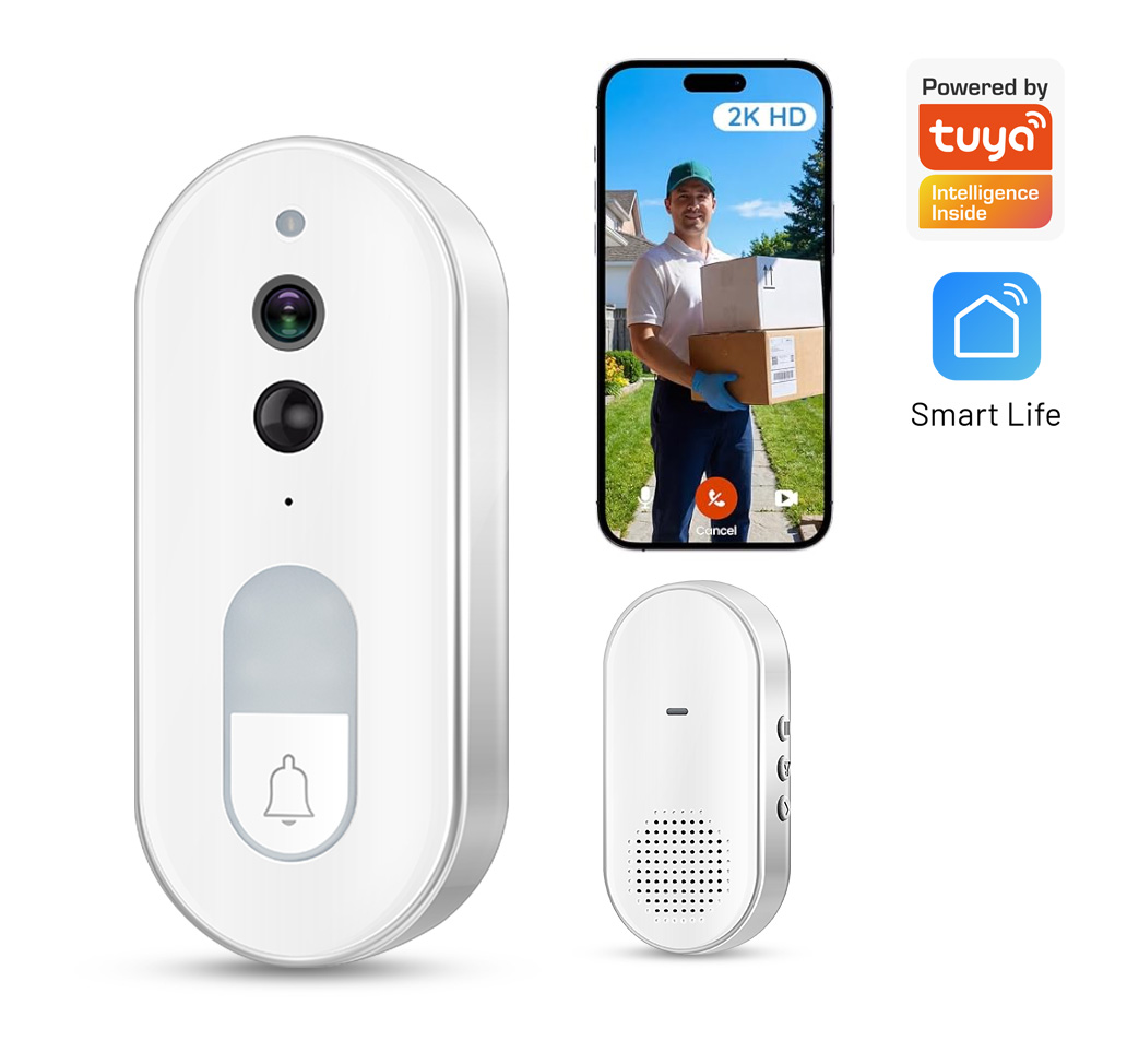 Smart Home Video Doorphone Ezviz - Tuya Akıllı Görüntülü Kapı Zili Kablosuz