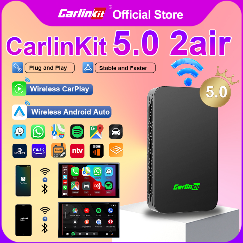 Smart Home Wiz - CarlinKit 5.0 Kablolu - Kablosuz Android
