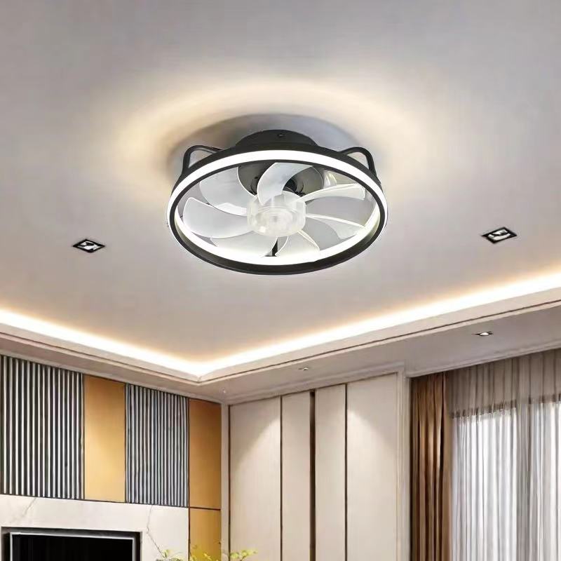 Smart Home Ventilation - 55W Işıklı Tavan Vantilatörü, Uzaktan Kumandalı