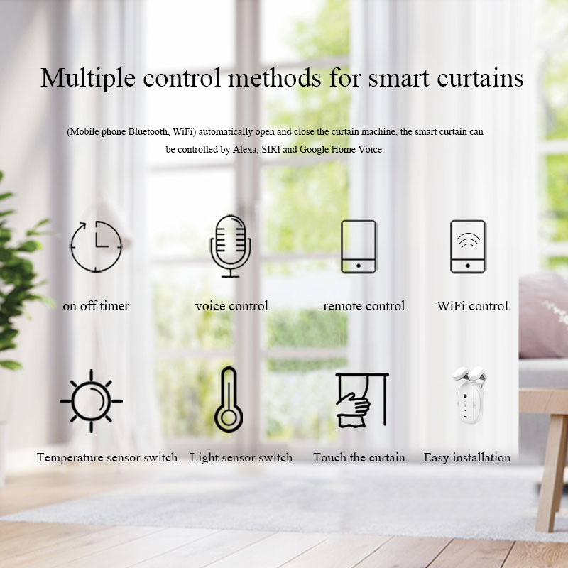 Smart Curtain Robot - 2026 yeni 2025 Zigbee Wifi Akıllı