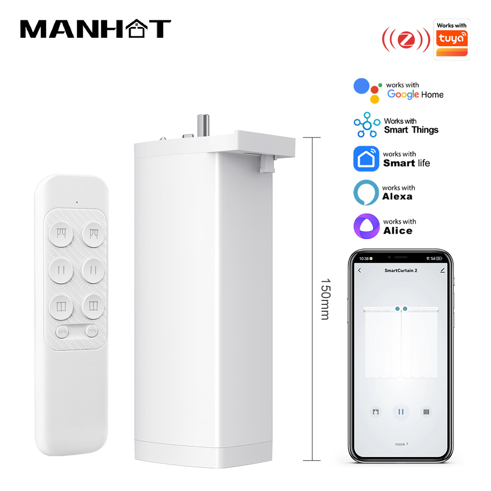 Smart Curtain Robot - Tuya ile Çalışın 155MM 4rd Akıllı
