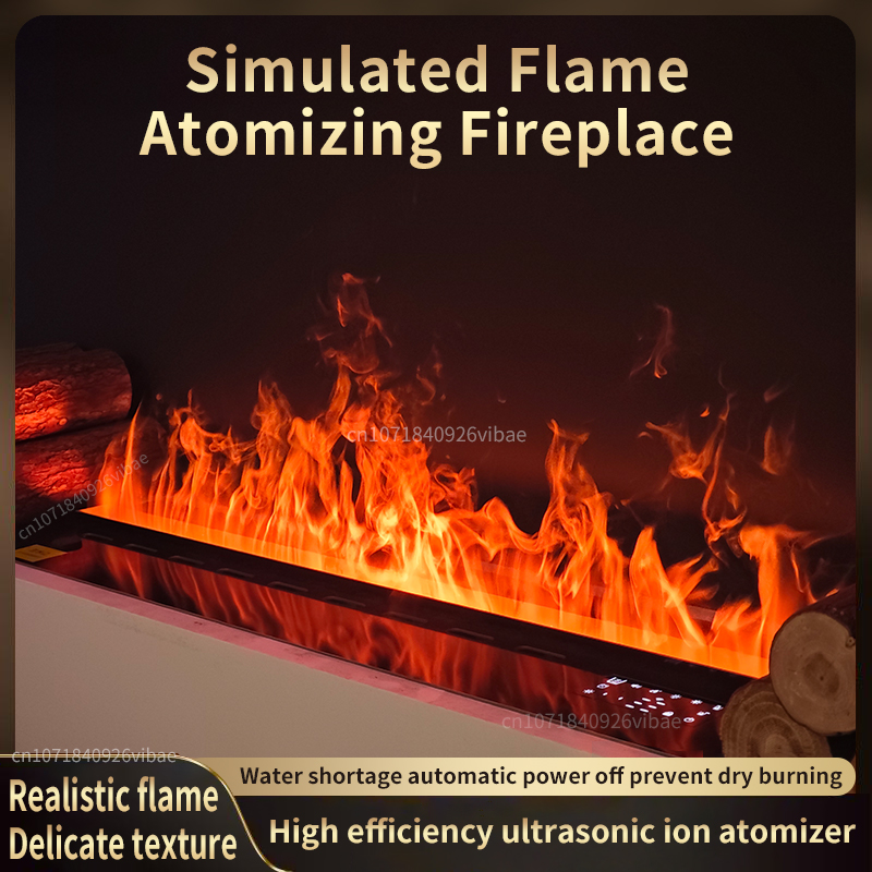 Smart Home Simulation - Akıllı 3D Atomize Şömine LED Buhar