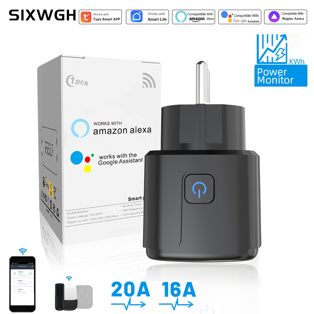 Smart Home Wiz - Tuya Akıllı Priz WiFi Uzaktan Kumandalı