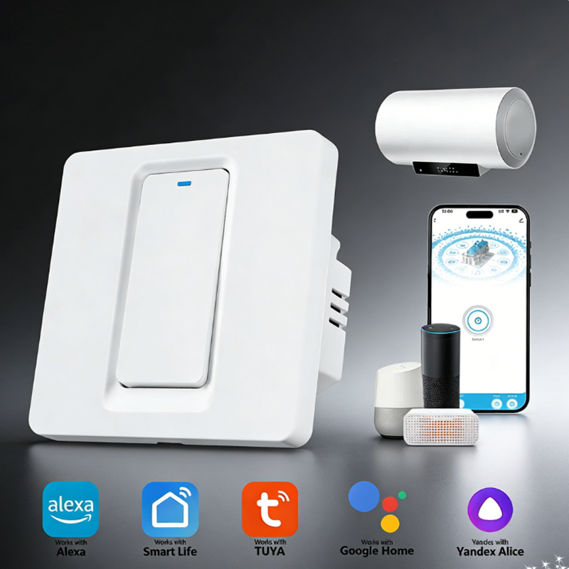 Smart Home Wiz - Akıllı Su Isıtıcı Anahtarı/WiFi ve Bluetooth