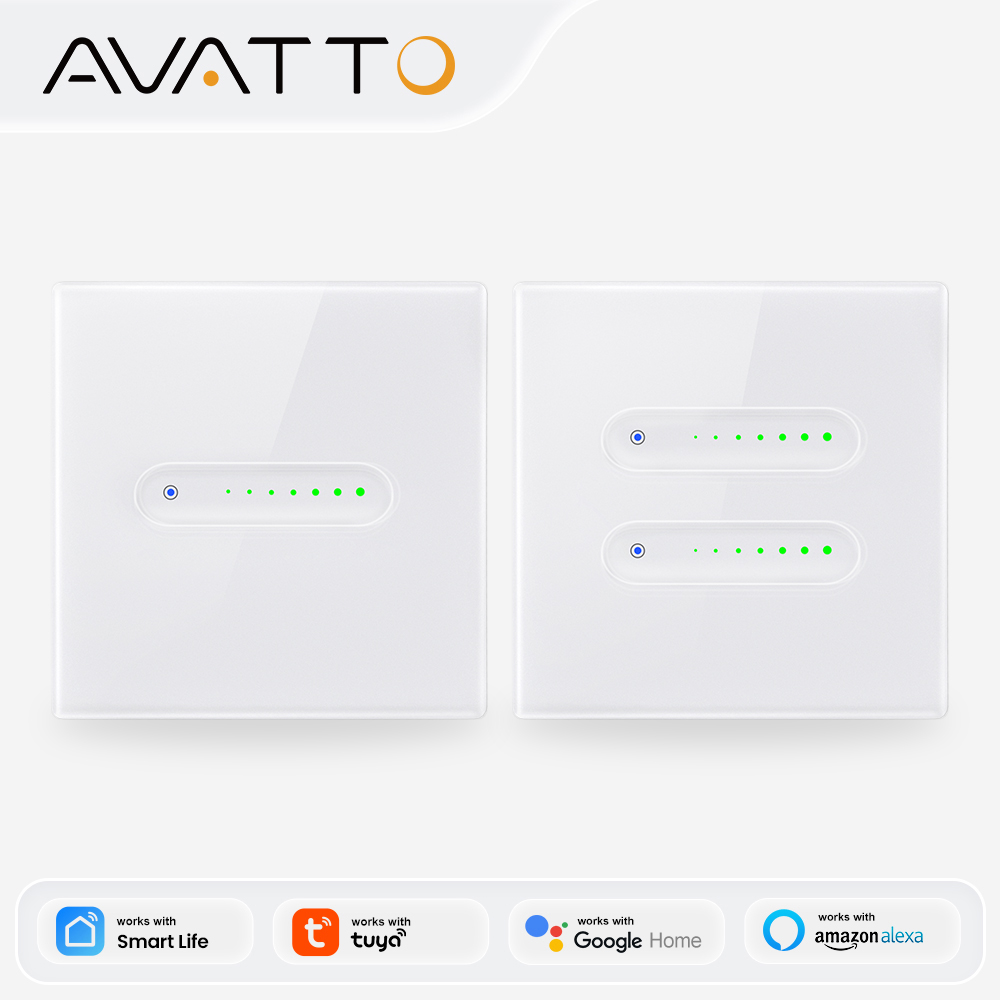 Smart Home Control Panel - AVATTO WiFi 1/2 Gang Akıllı Dimmer