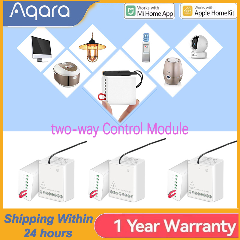 Smart Home Xiaomi Kit - Aqara Çift Yönlü Kontrol Modülü Röle