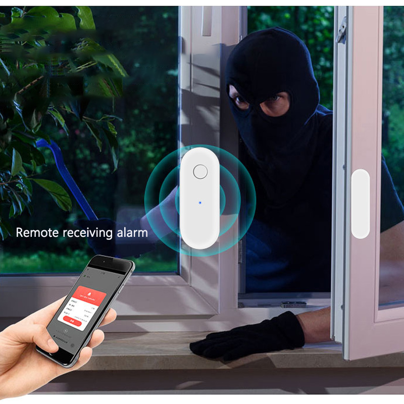 Door Window Sensor - Uzaktan Alınan Alarm Wi-Fi Akıllı Kapı