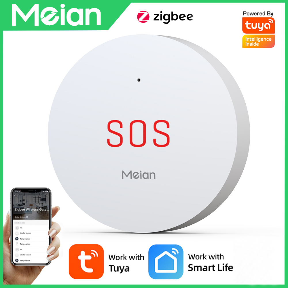 Smart Home Full System - Zigbee Tuya SOS acil düğmesi ev
