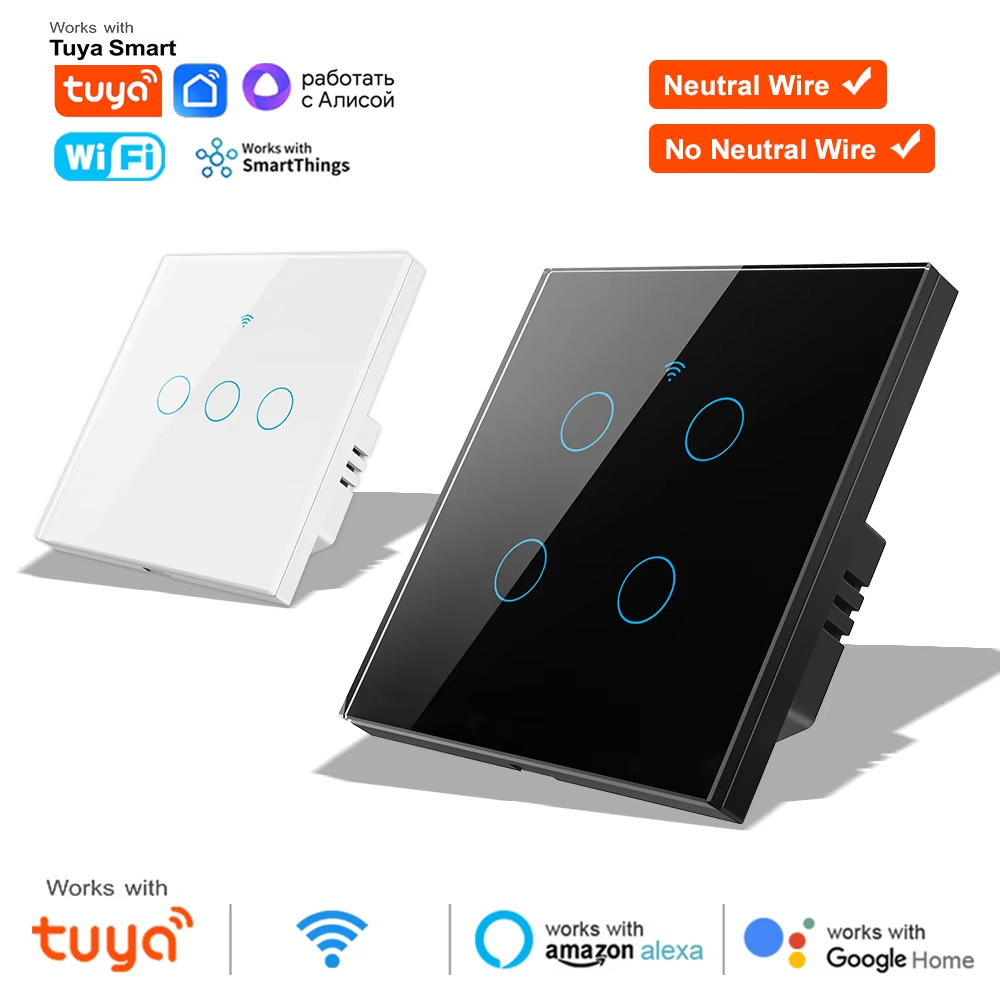 Smart Home Full System - 1 2 3 4 Gang WiFi