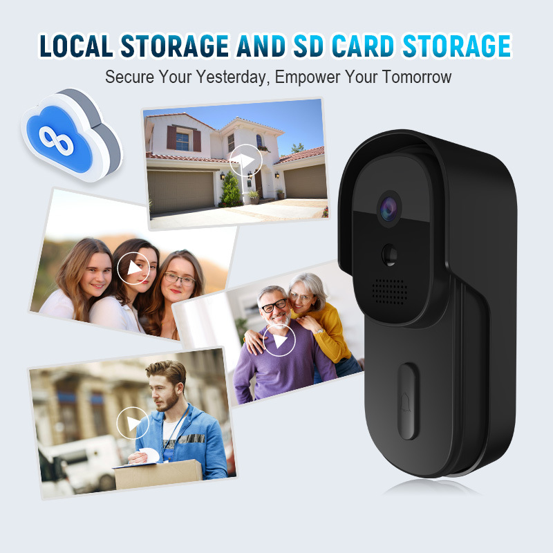 Smart Home Video Doorphone Ezviz - Tuya Görüntülü Kapı Zili 2MP Su