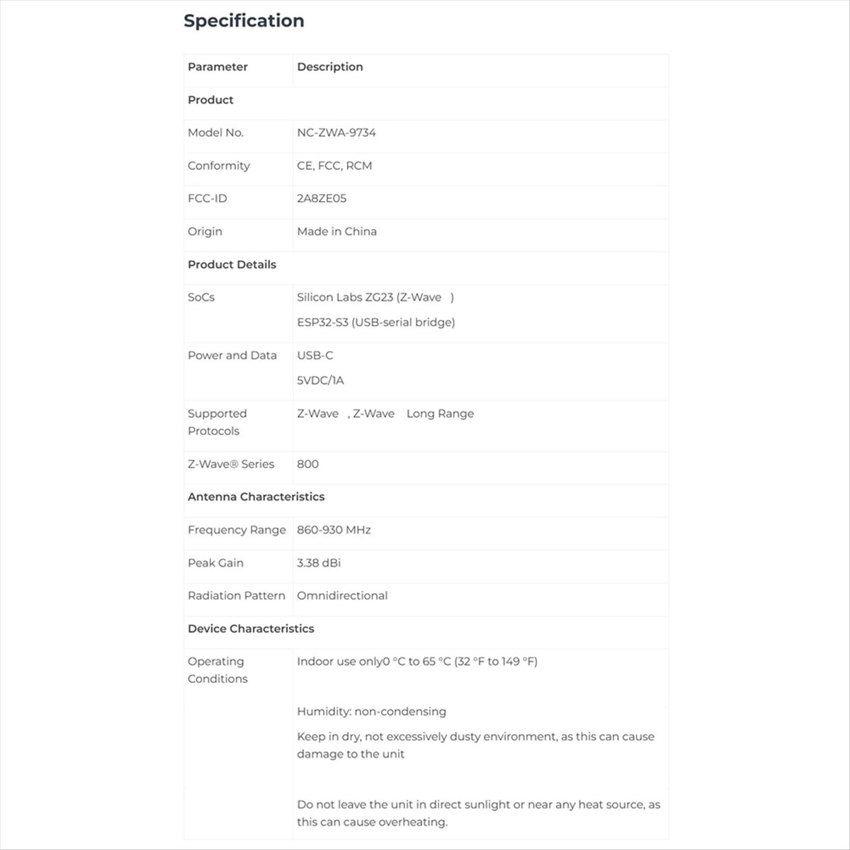 Smart Home Assistant - A85P Home Assistant Connect ZWA-2 Akıllı