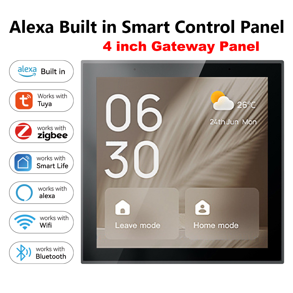 Smart Home Control Panel - 2026 Altın Güvenlik TPP01 4 İnç