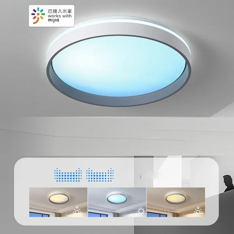 Smart Home Simulation - Akıllı Tavan Lambası: Tam Spektrumlu Mavi