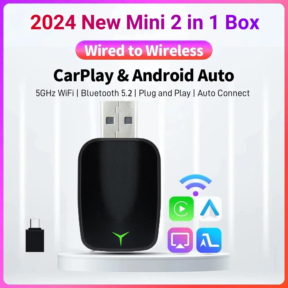 Smart Home Wiz - Yeni Kablolu Kablosuz Carplay Android 2