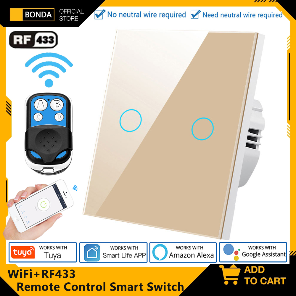 Smart Home Wiz - Tuya AB WiFi+RF433 Akıllı Uzaktan kumanda