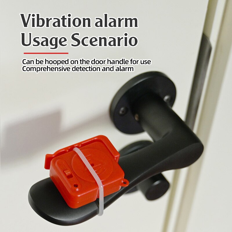 Door Window Sensor - KERUI Kablosuz Titreşim Alarm Sensörleri 120dB