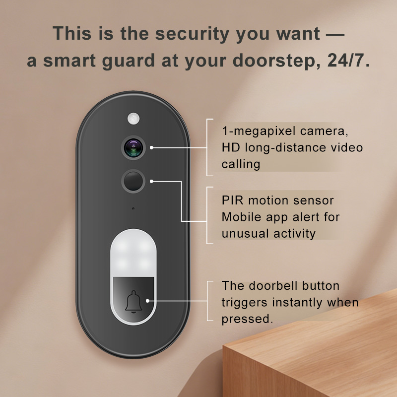 Tuya 1080P HD Kablosuz WiFi Gö - Smart Home Video Doorphone Ezviz incelemesi ve fiyatı