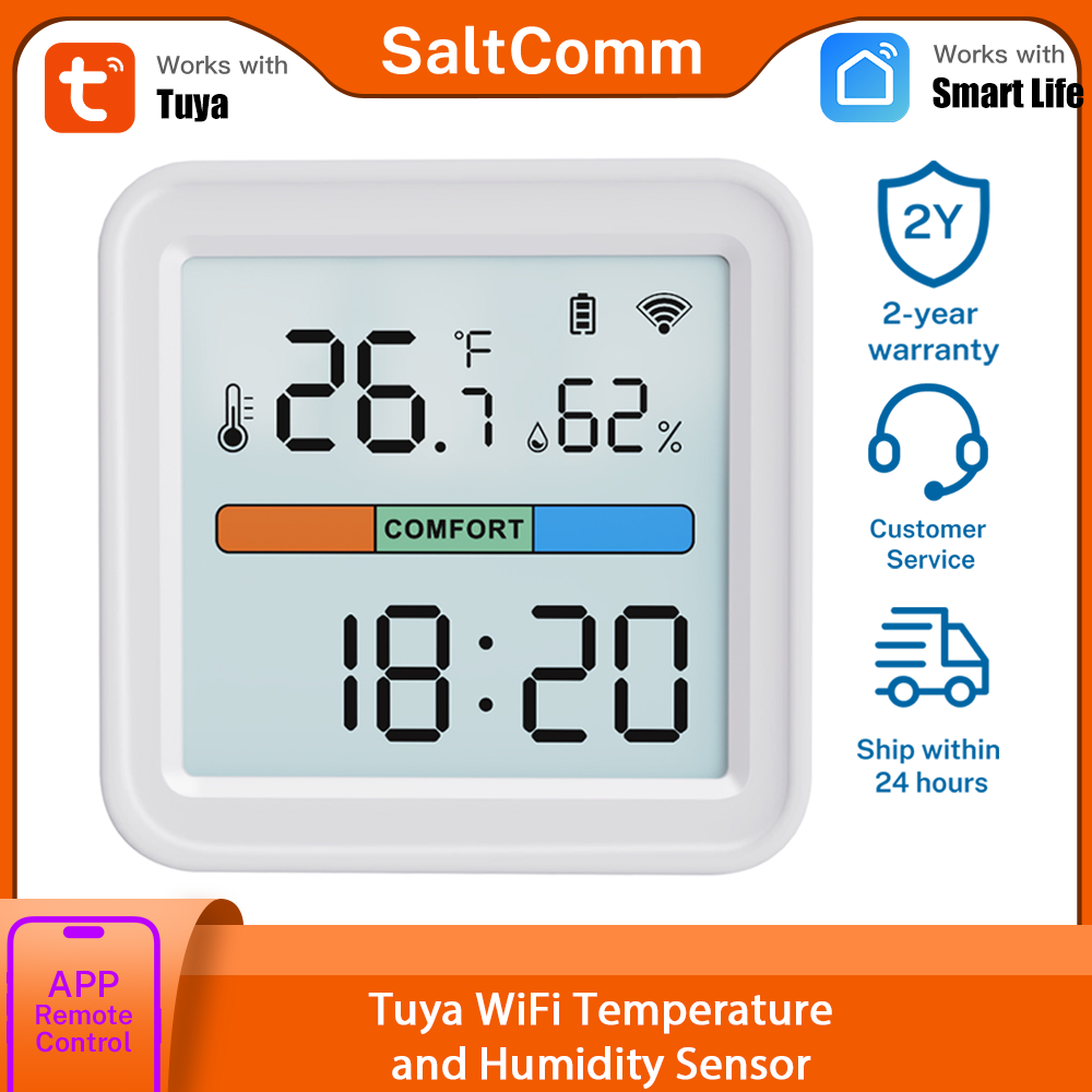 Tuya Yeni WiFi Sıcaklık Nem Se - Smart Home Assistant incelemesi ve fiyatı