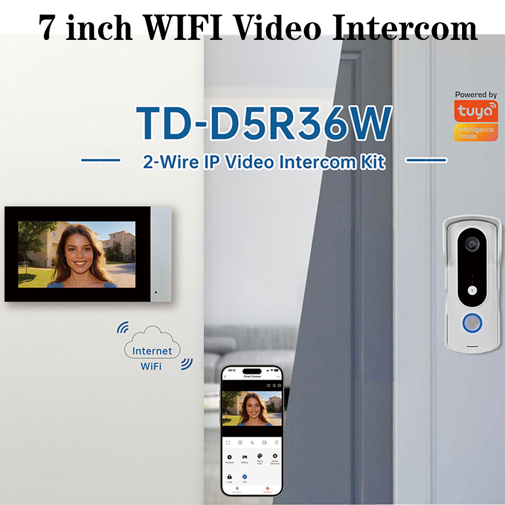 2 telli akıllı ev Tuya Wifi 10 - Smart Home Video Doorphone Ezviz incelemesi ve fiyatı
