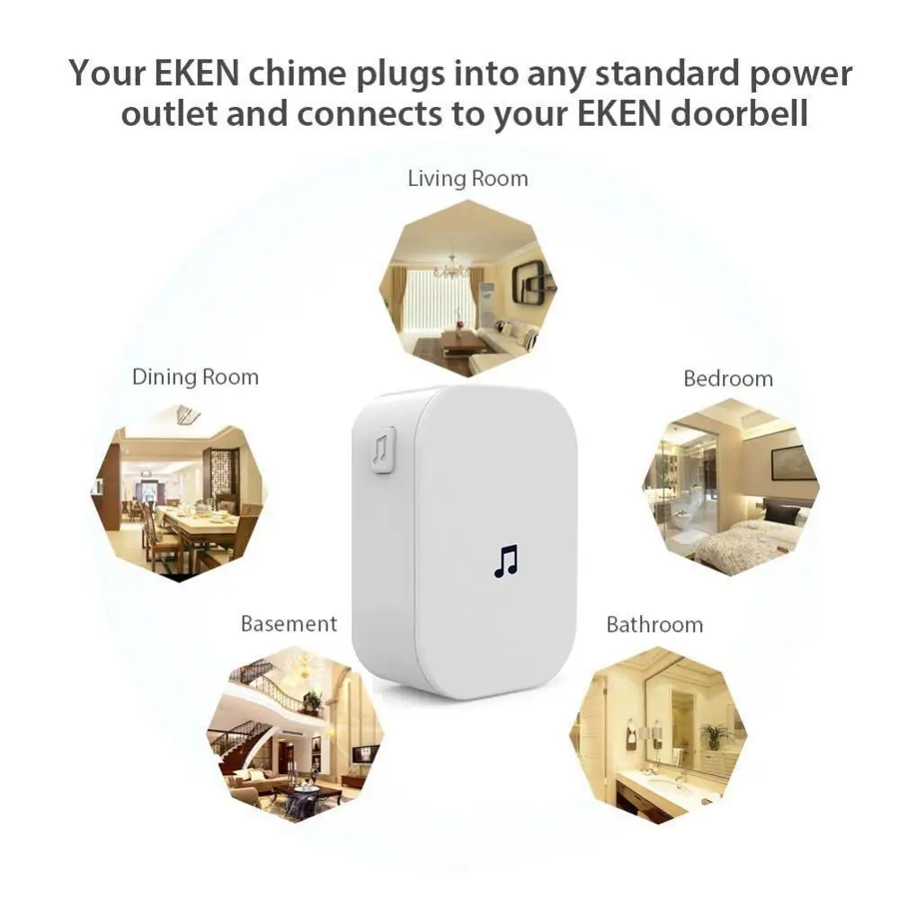Yeni Ev Güvenlik 100DB 300 M U - Smart Home Video Doorphone Ezviz incelemesi ve fiyatı