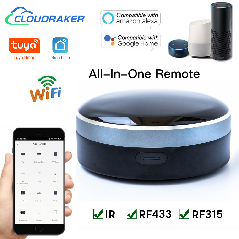 Tuya IR RF 433/315 evrensel WI - Smart Home Orvibo incelemesi ve fiyatı