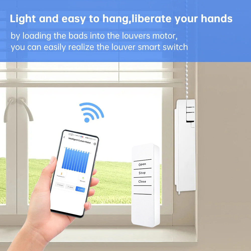 WiFi Elektrikli Kör Silindir M - Smart Curtain Robot incelemesi ve fiyatı