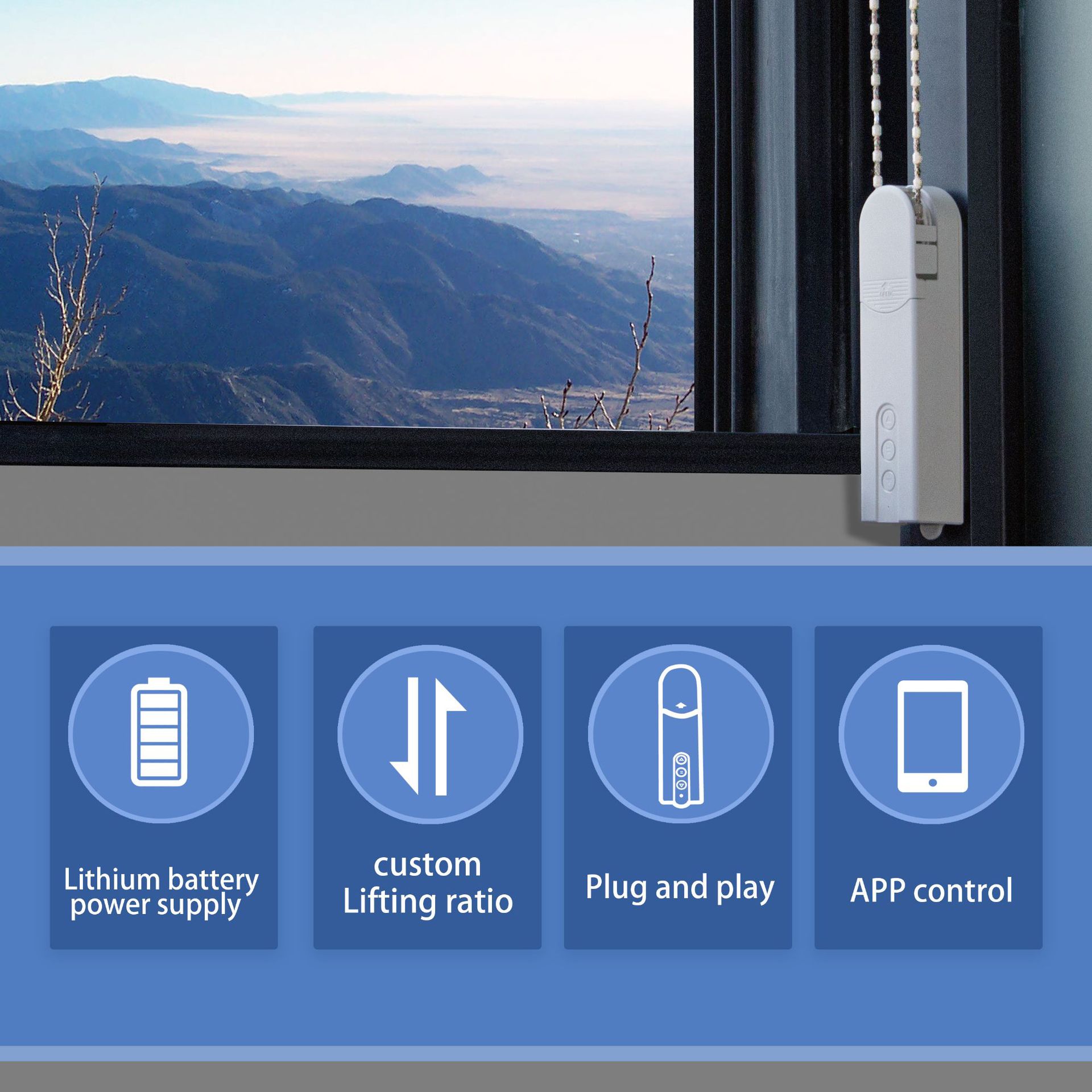 WiFi Elektrikli Kör Silindir M - Smart Curtain Robot incelemesi ve fiyatı