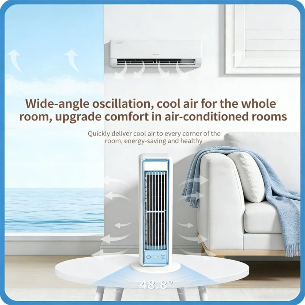 3600mAh USB Şarj Edilebilir Ku - Smart Home Ventilation incelemesi ve fiyatı