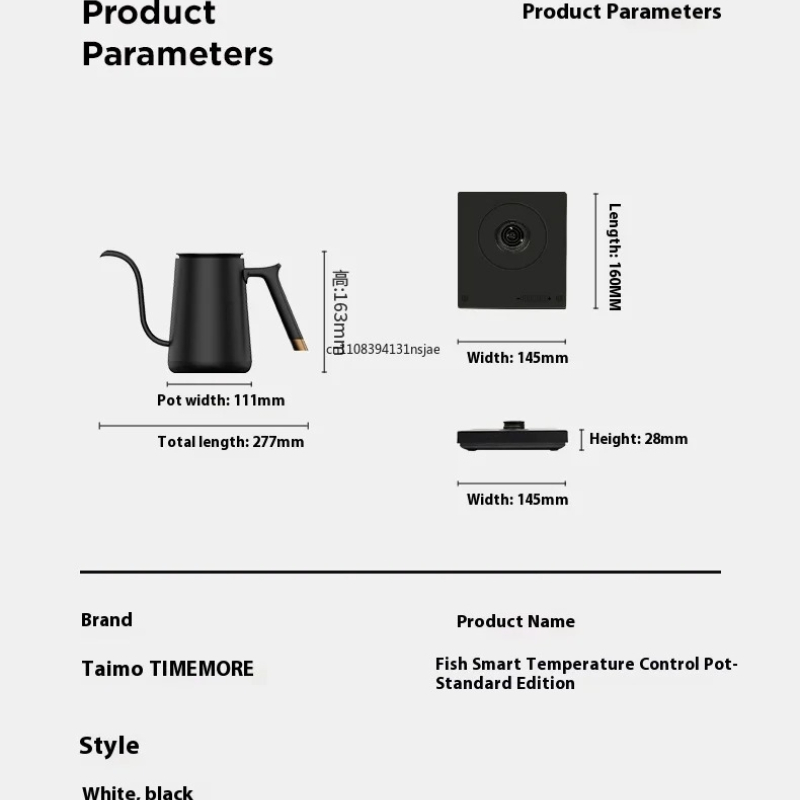 2026 Timemore Fish Smart Elekt - Home Smart Kettle incelemesi ve fiyatı