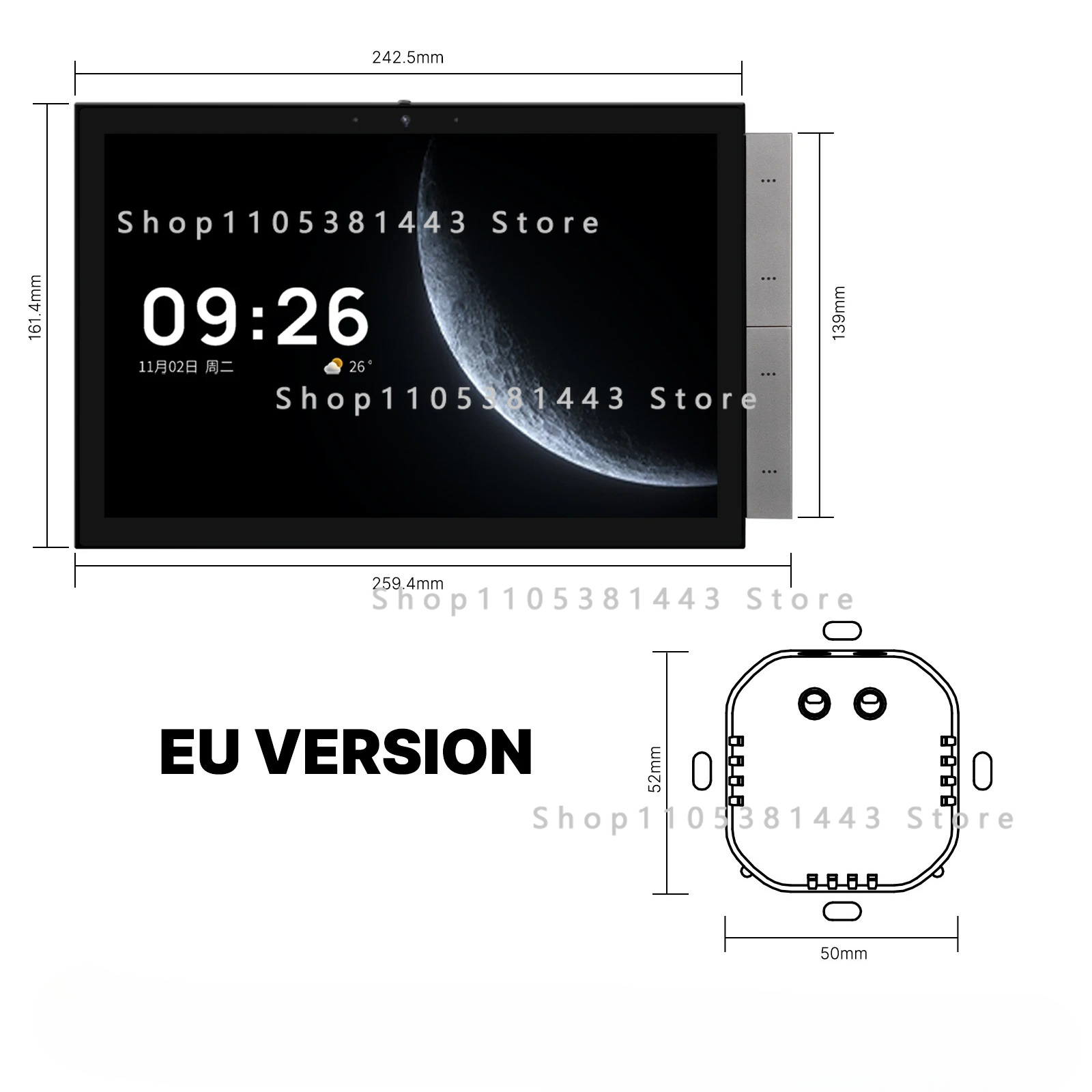 Ev Otomasyonu 2026 Moes Tuya 1 - Smart Home Control Panel incelemesi ve fiyatı