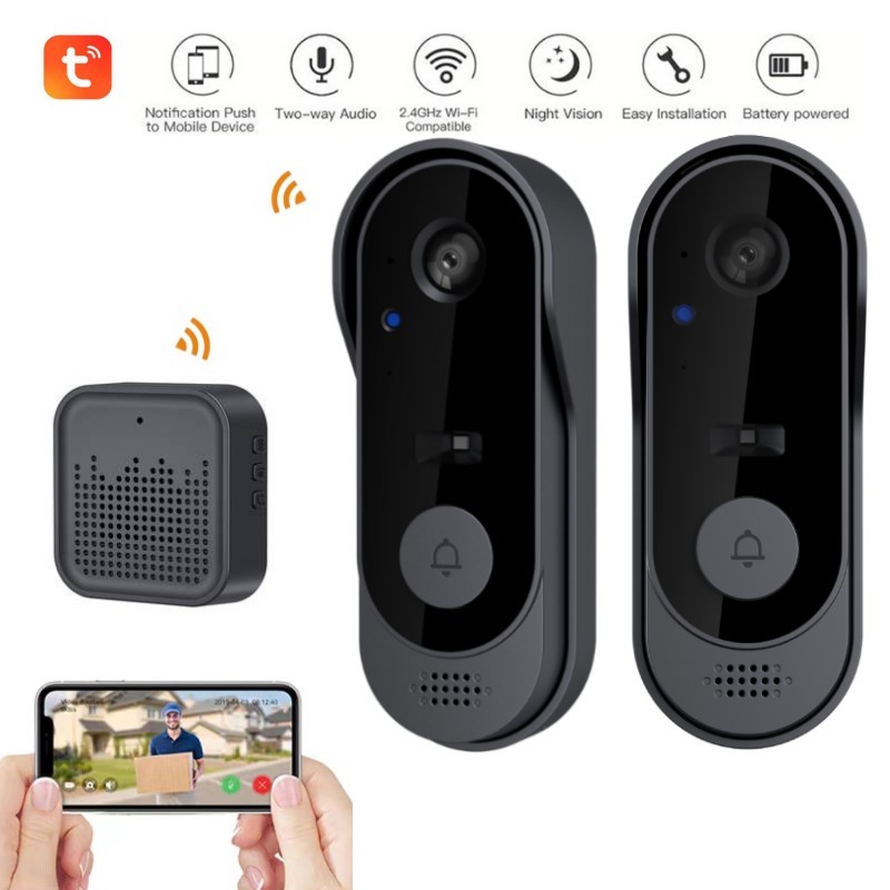 Tuya WIFI Kamera Kapı Zili HD  - Smart Home Video Doorphone Ezviz incelemesi ve fiyatı