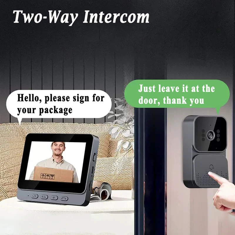 Akıllı WiFi 2.4G Kablosuz Kapı - Smart Home Video Doorphone Ezviz incelemesi ve fiyatı