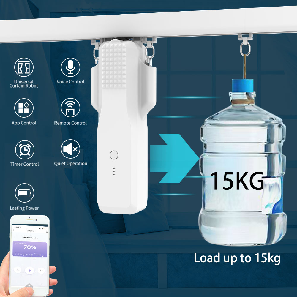SZMYQ Tuya Akıllı WiFi Akıllı  - Smart Curtain Robot incelemesi ve fiyatı
