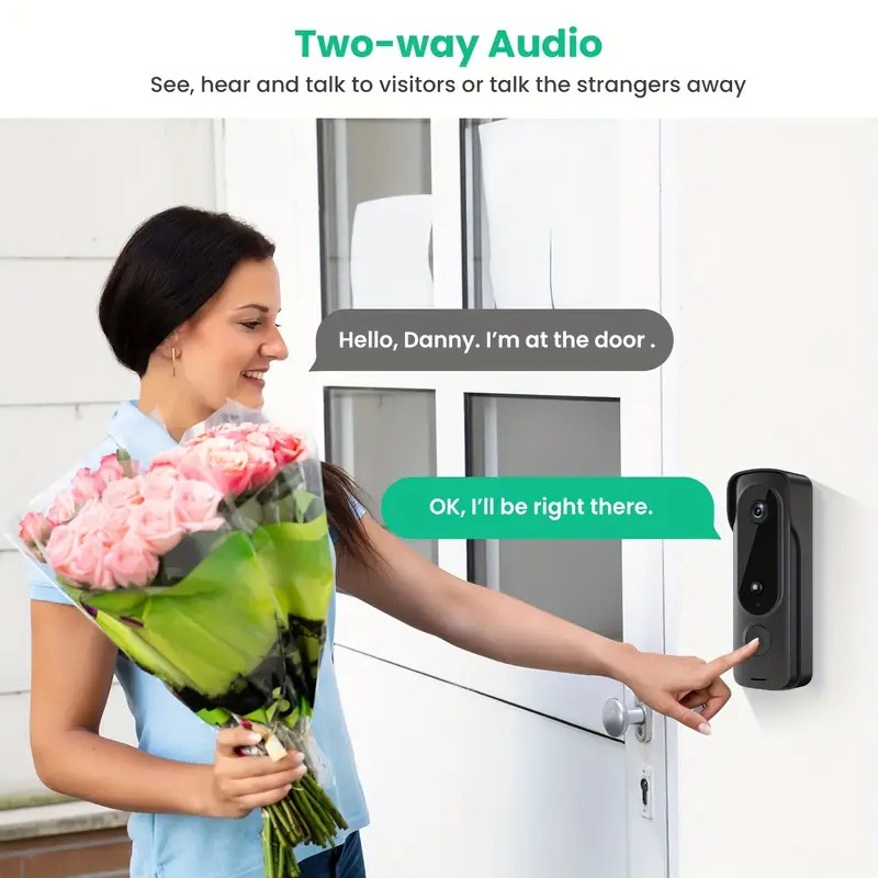 Dış Mekan Kablosuz Kapı Zili G - Smart Home Video Doorphone Ezviz incelemesi ve fiyatı