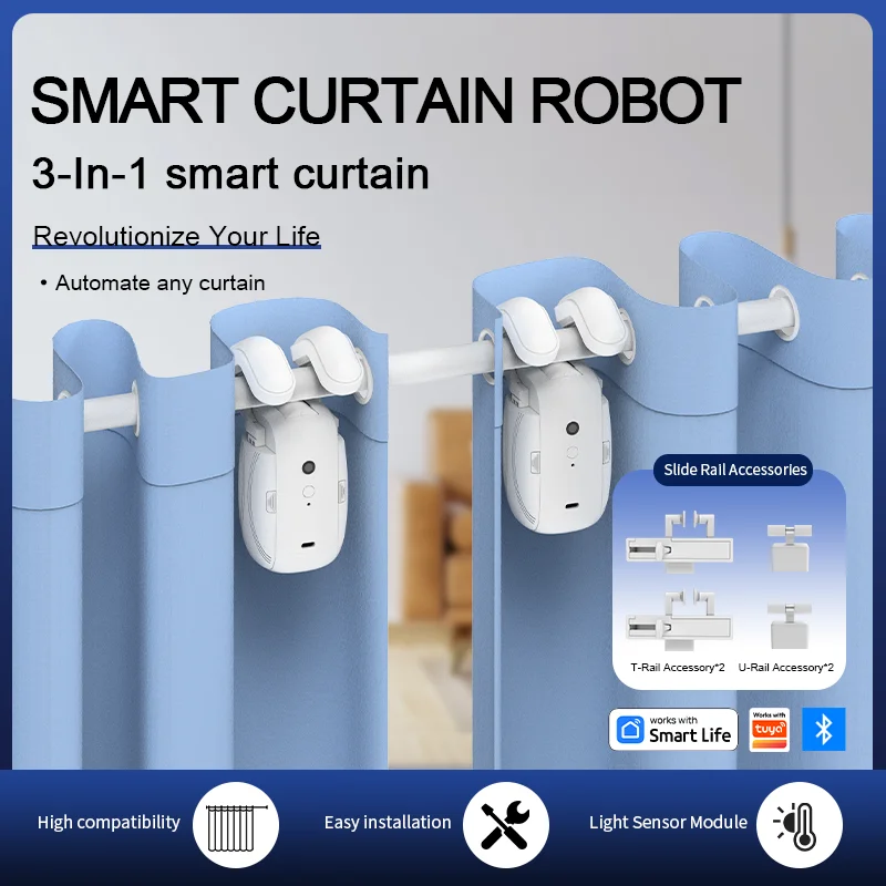 Akıllı Bluetooth Perde Robotu  - Smart Curtain Robot incelemesi ve fiyatı