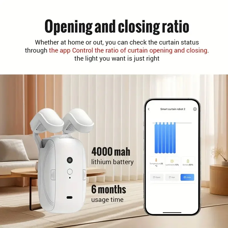 Akıllı Bluetooth Perde Robotu  - Smart Curtain Robot incelemesi ve fiyatı