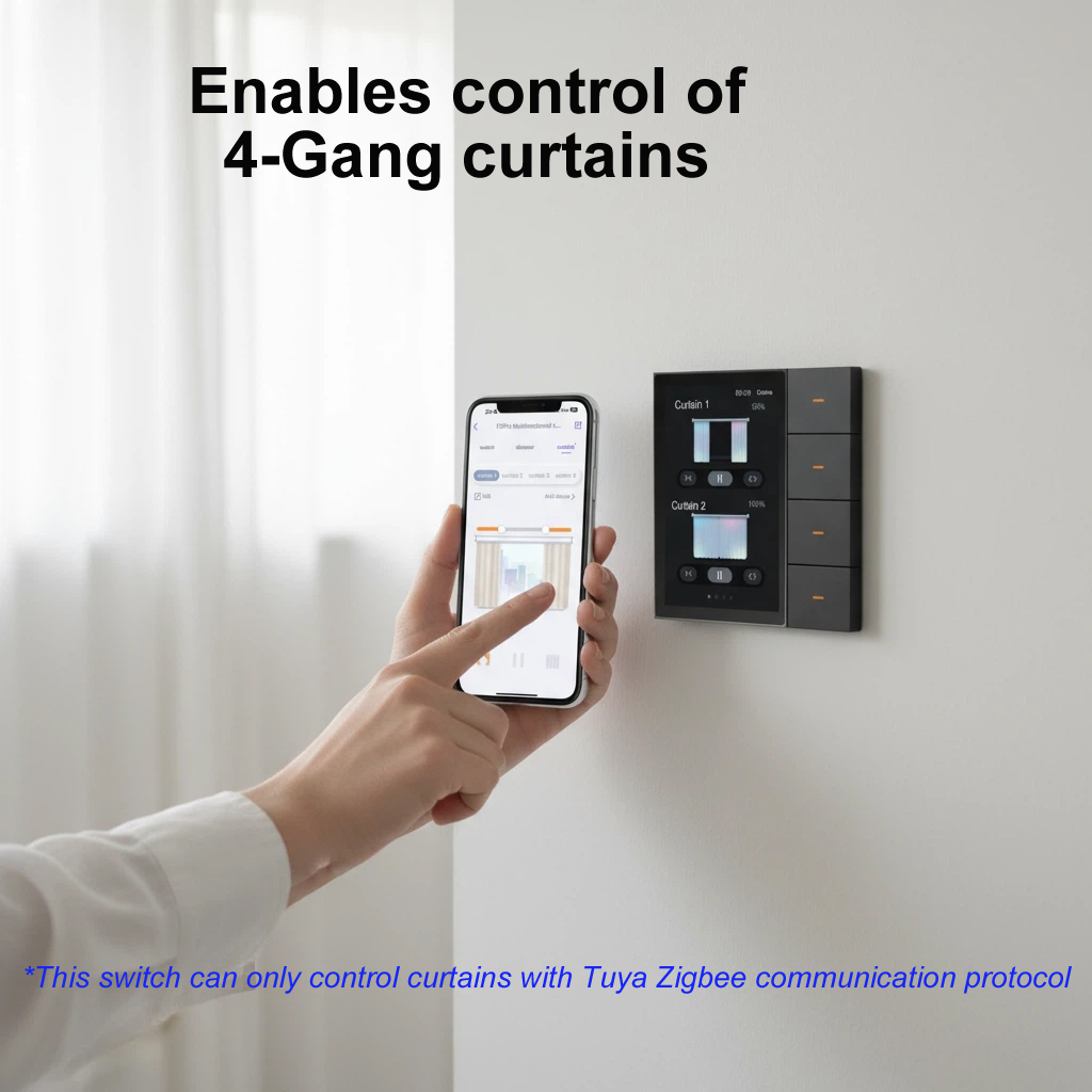 F3-pro Tuya Akıllı Panel ZigBe - Smart Home Control Panel incelemesi ve fiyatı