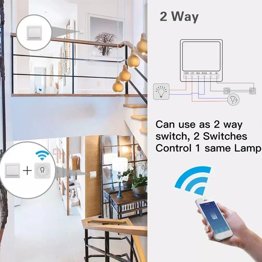 Tuya WiFi Akıllı Anahtar Modül - Smart Home Assistant incelemesi ve fiyatı