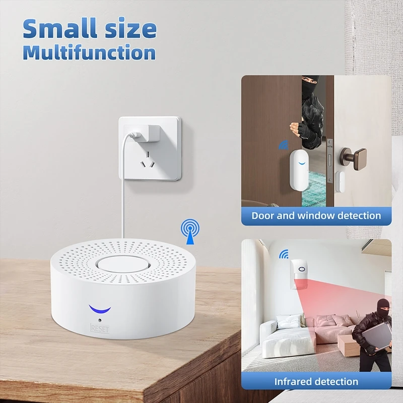 433MHz Akıllı Ev Tuya WiFi Kap - Door Window Sensor incelemesi ve fiyatı