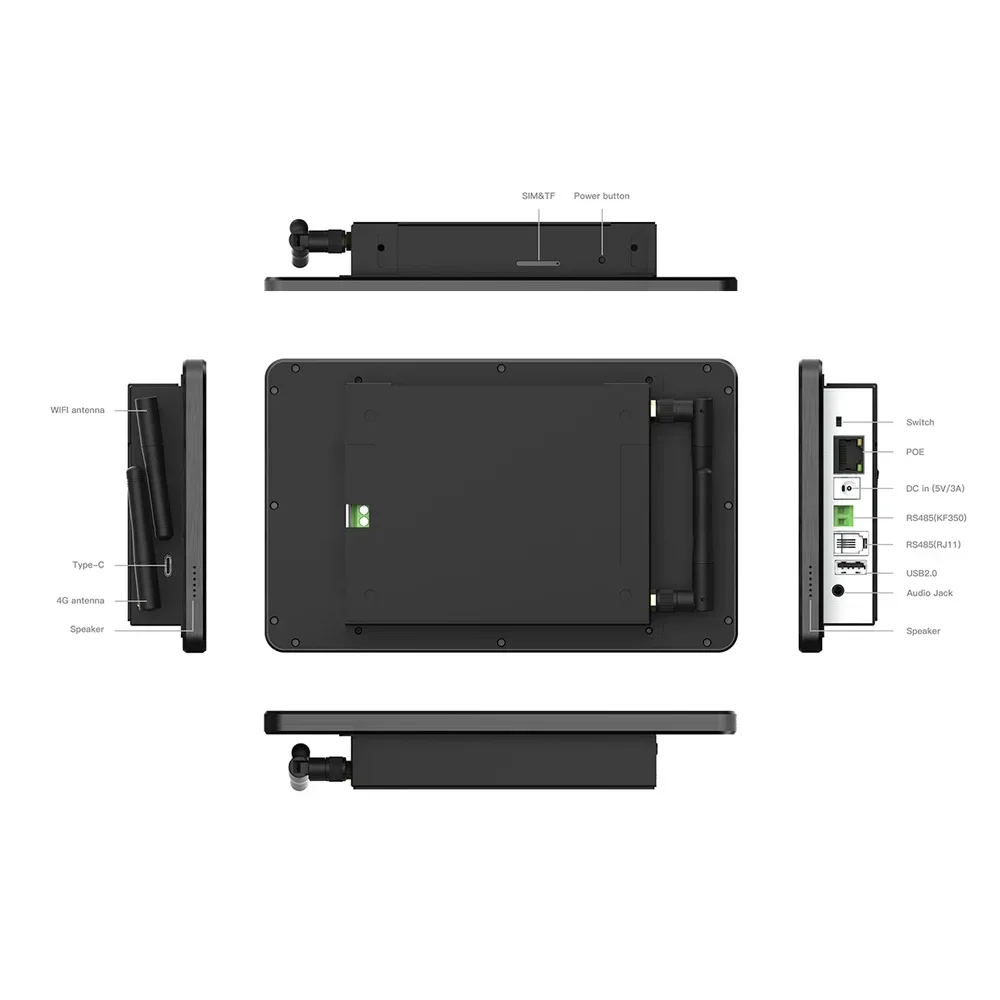 8 inç ≥5.0', P801 Akıllı ev ot - Smart Home Control Panel incelemesi ve fiyatı