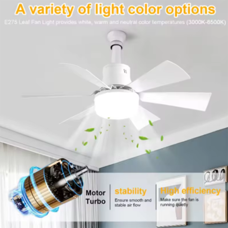40W E27 LED tavan vantilatörü  - Smart Home Ventilation incelemesi ve fiyatı