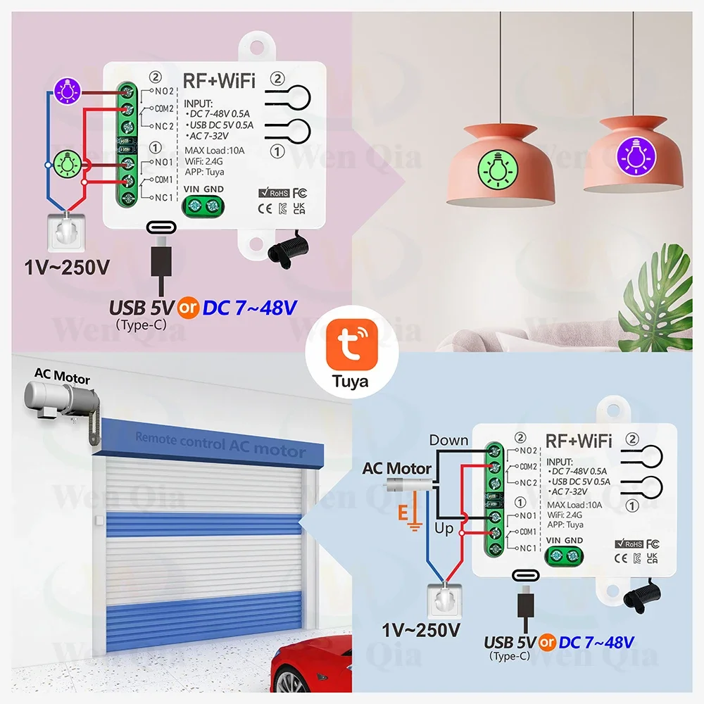 2CH Akıllı Işık Anahtarı Tuya, - Smart Home Ventilation incelemesi ve fiyatı