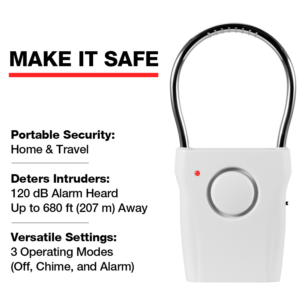 Ayarlanabilir Ayarlı 120dB Kap - Door Window Sensor incelemesi ve fiyatı