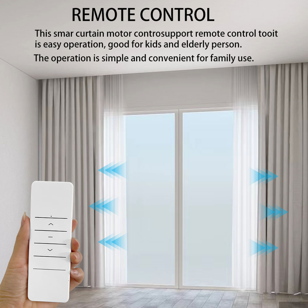 Tuya Pil Elektrikli Perde Moto - Smart Curtain Robot incelemesi ve fiyatı